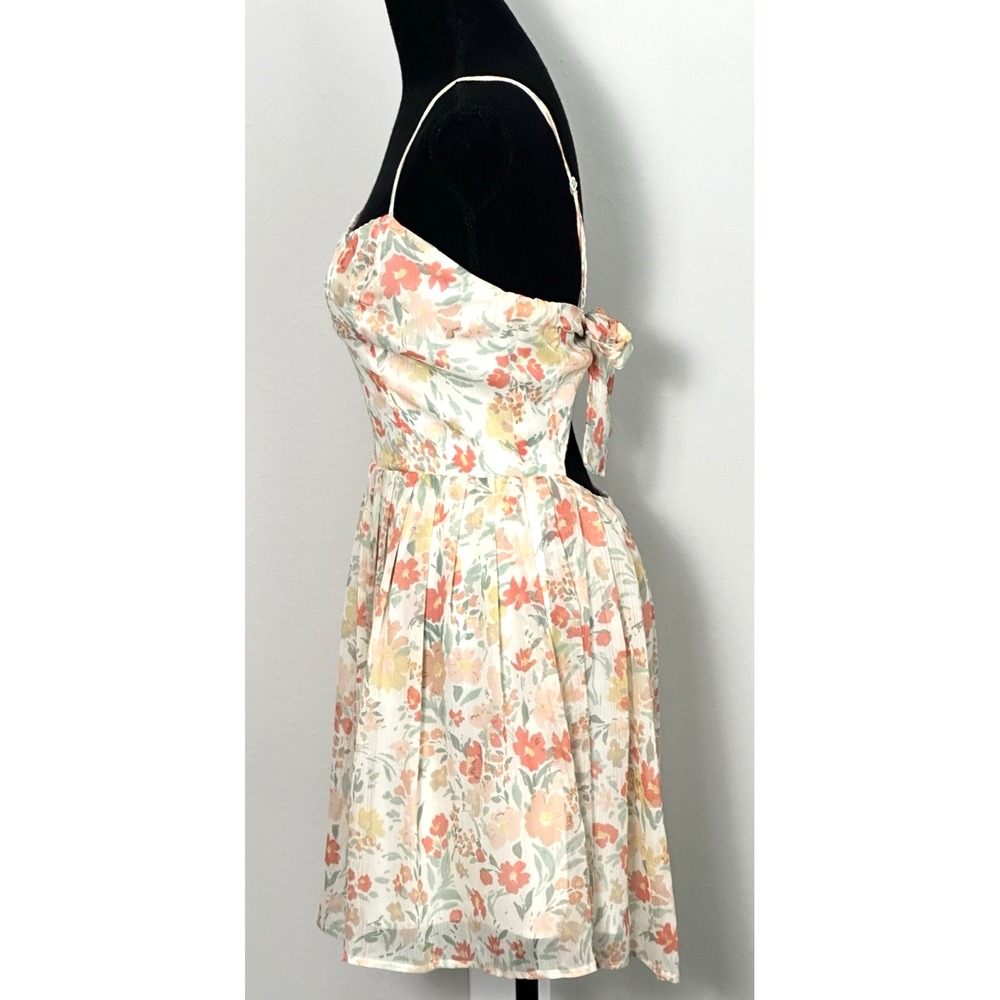 JACK Women's Floral Cut Out Back Sundress Spaghetti Strap Size (4)‎ - Picture 8 of 16
